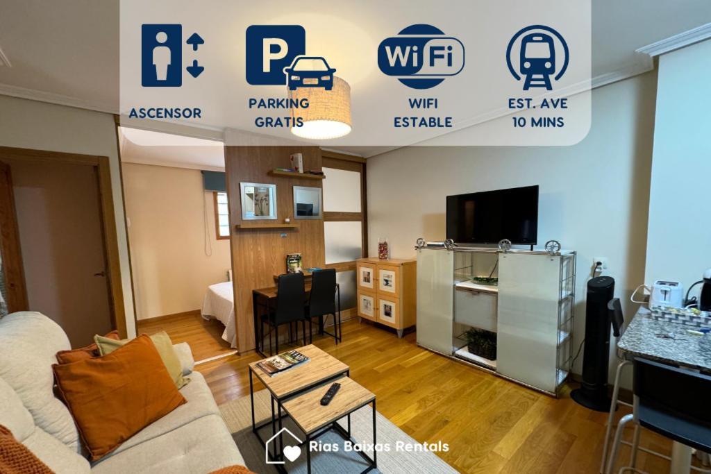 Centrico Con Parking Y Wifi ツ By Rias Baixas Rentals Vigo Exterior photo